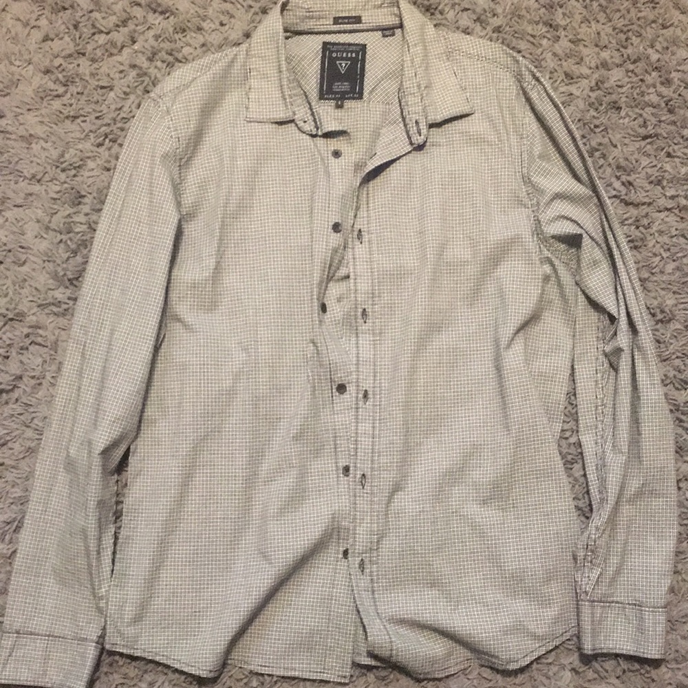 Guess Men’s Button Down Sz. L